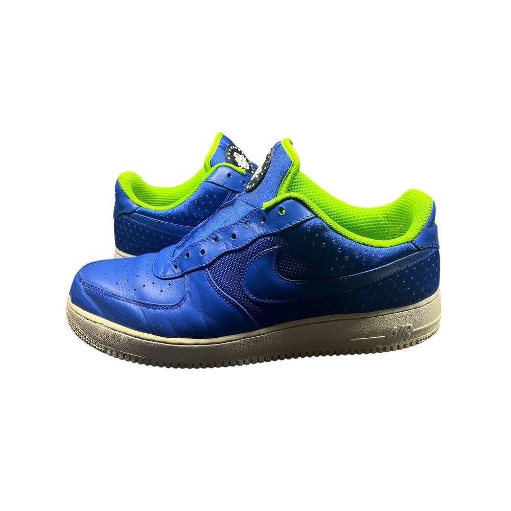 Nike x Undefeated Air Huarache Blue Green 354716‑441 Men’s 13 Retro Rare - Picture 3 of 14